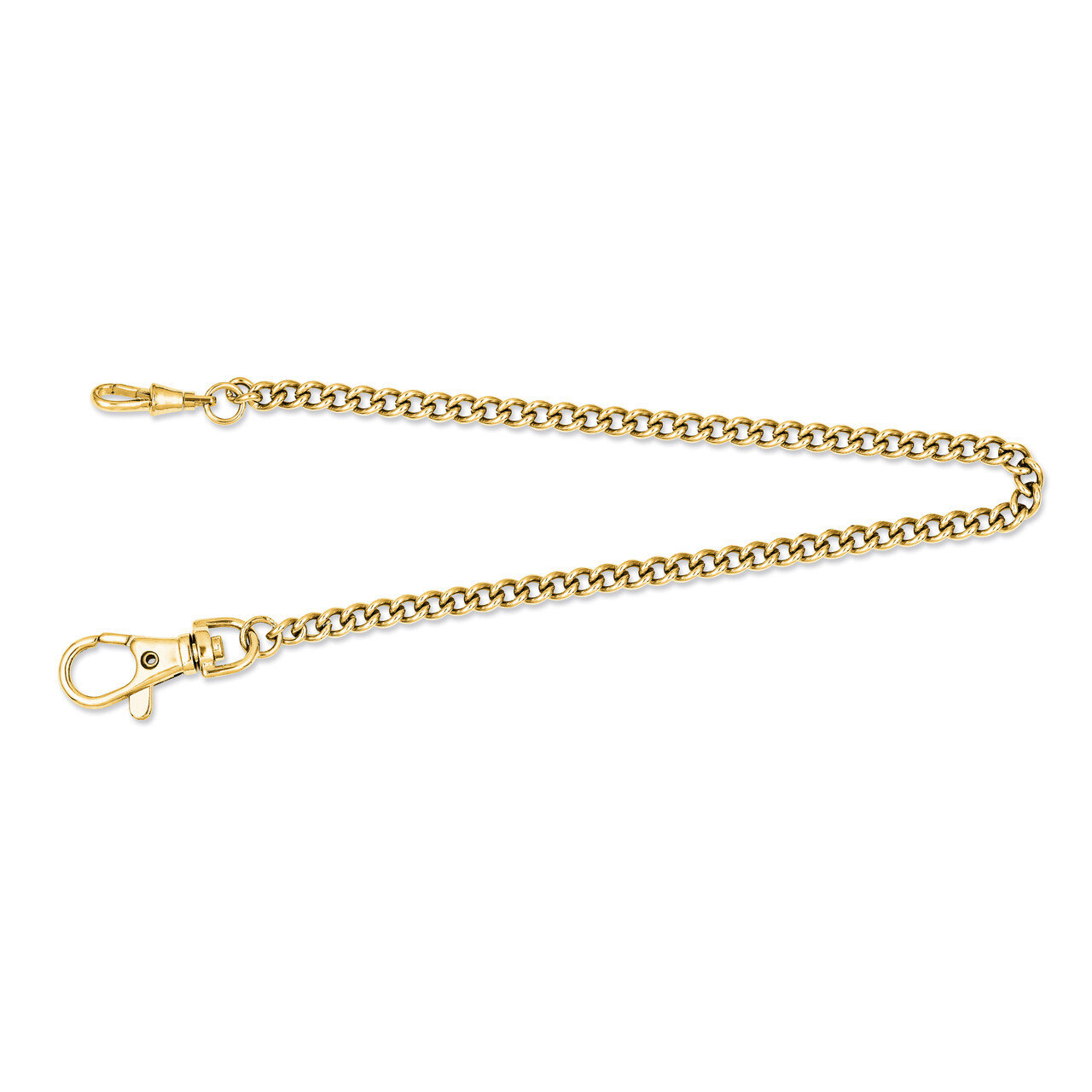 Charles Hubert IP-plated Stainless 14.5in Pocket Watch Chain XWA1900, MPN: XWA1900, 811233010663