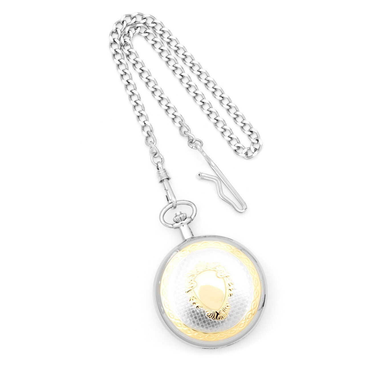 Charles Hubert Two-tone White Dial Pocket Watch XWA1909, MPN: XWA1909, 811233010922