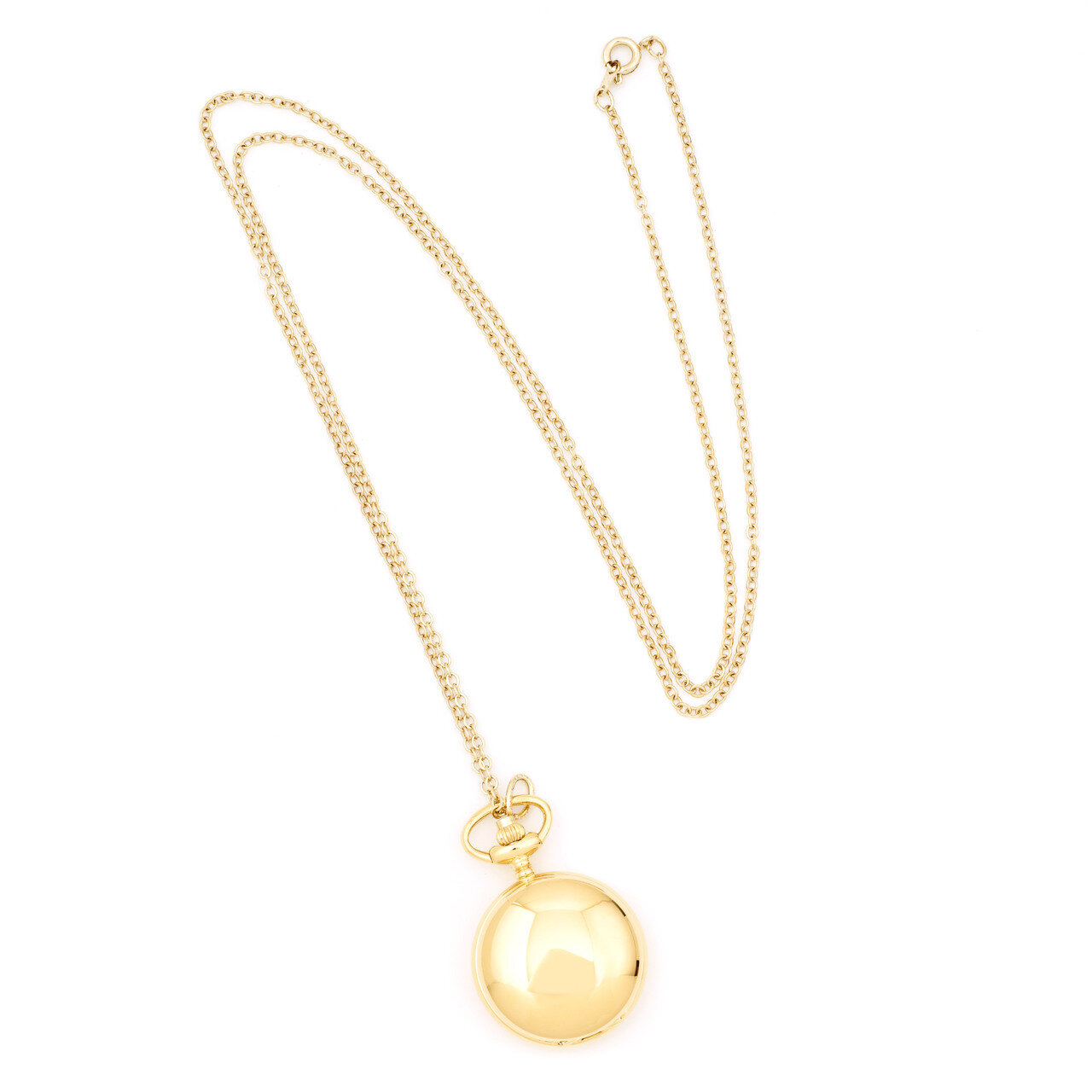Charles Hubert Polished Gold-finish Brass Pendant Watch Ladies XWA2654, MPN: XWA2654, 811233016917