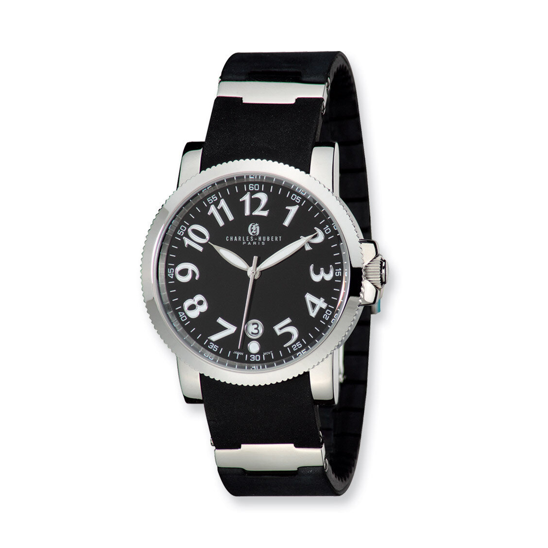 Charles Hubert Stainless Steel Case Black Dial Watch XWA4269, MPN: XWA4269, 848870002423