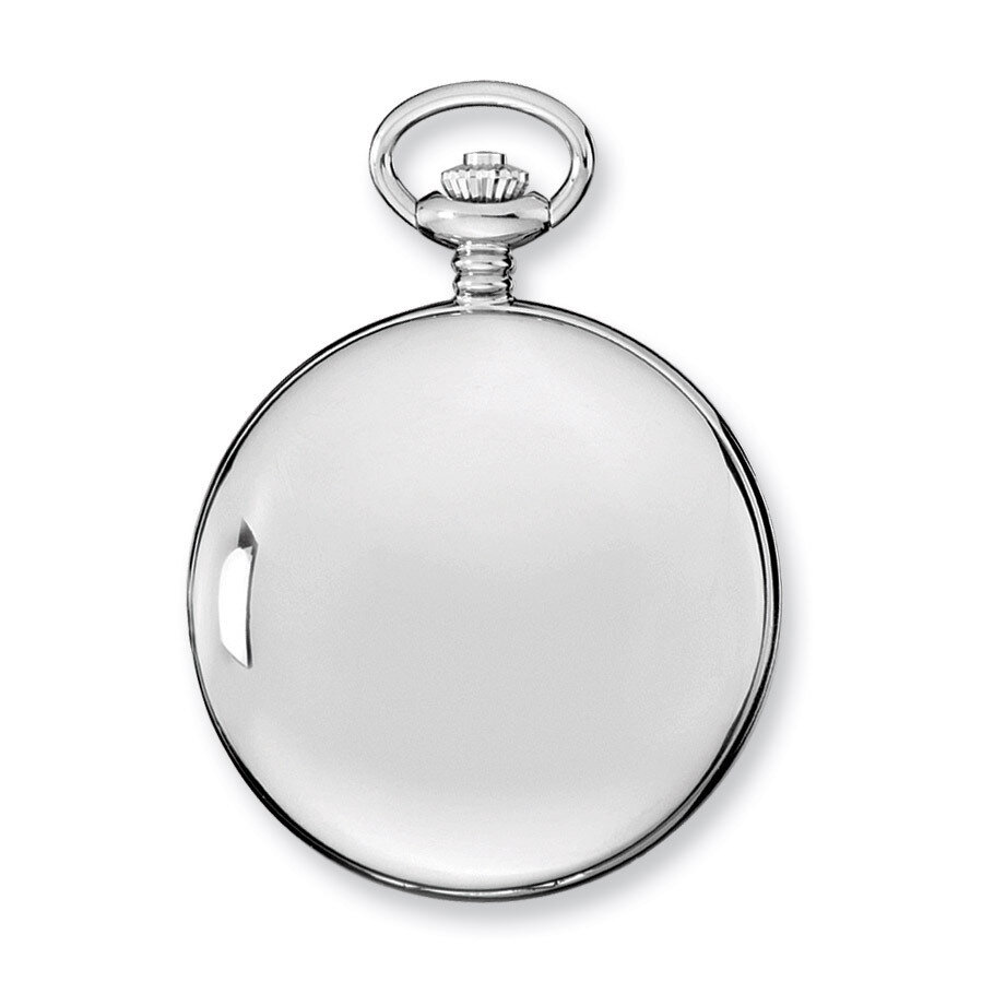 Charles Hubert Stainless Steel White Dial Pocket Watch XWA4336, MPN: XWA4336, 848870002089