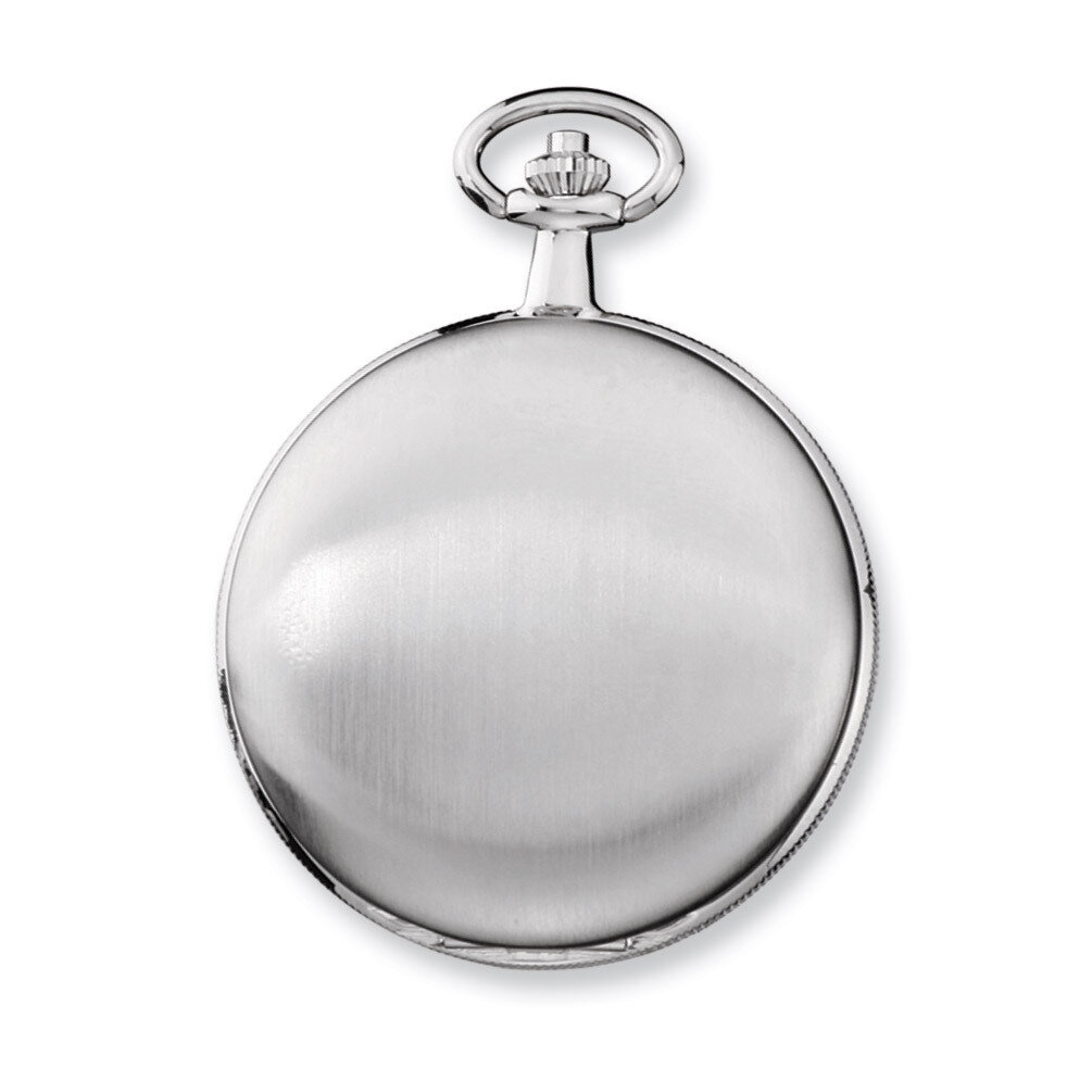 Charles Hubert White Dial Pocket Watch Chrome Finish XWA4354, MPN: XWA4354, 848870005790