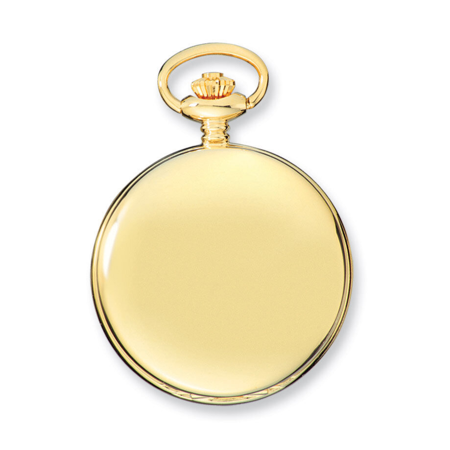 Charles Hubert Gold Finish White Dial Pocket Watch XWA4355, MPN: XWA4355, 848870002232