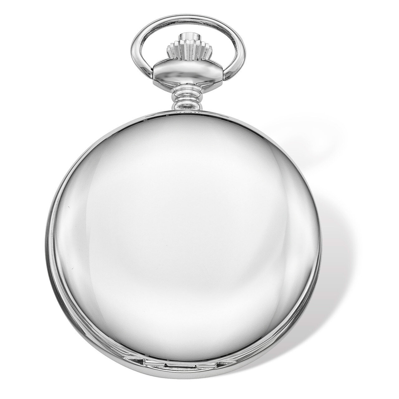Swingtime Chrome-finish Brass Mechanical 48mm Pocket Watch XWA4663, MPN: XWA4663, 886774379029