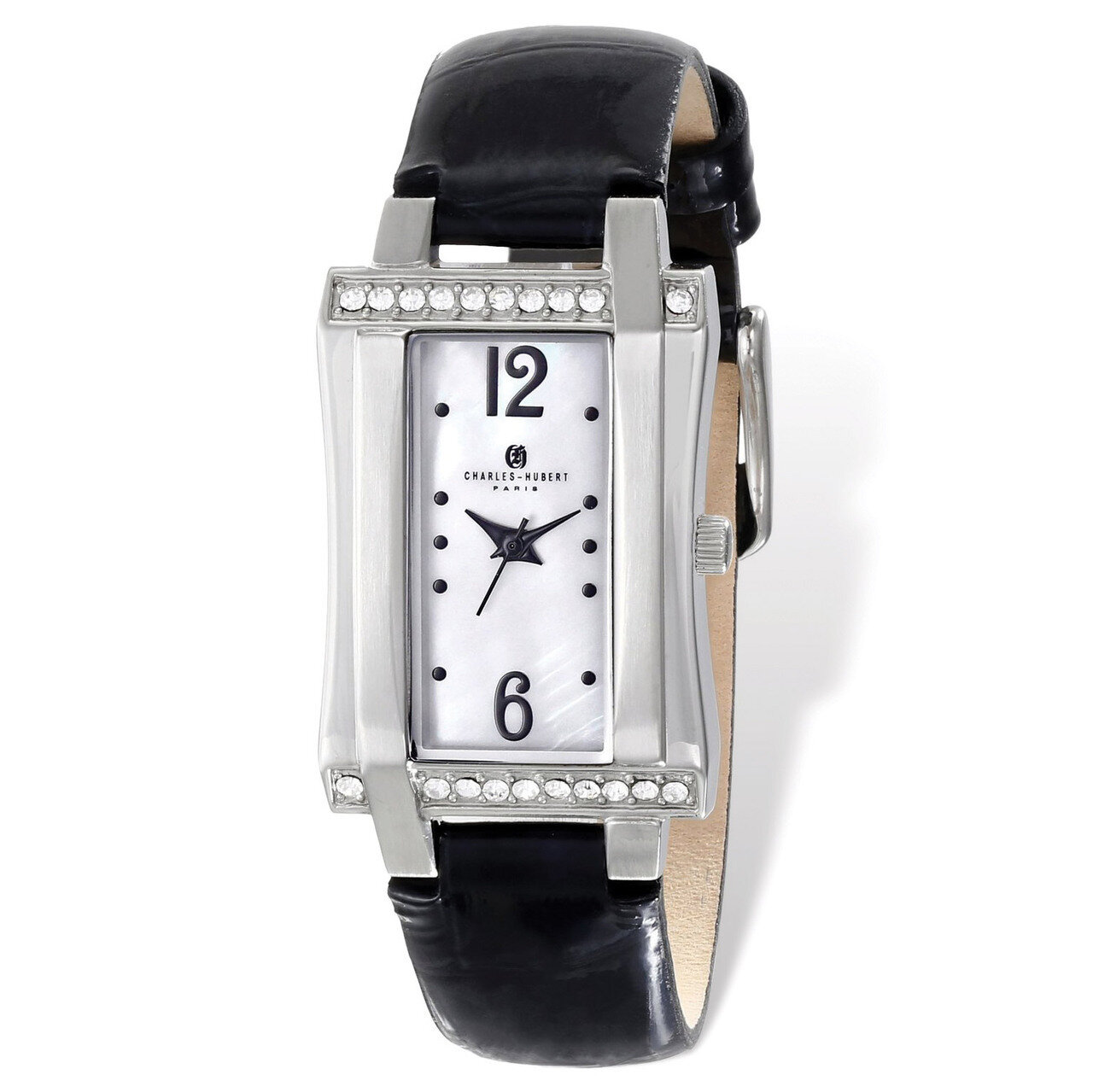 Charles Hubert Stainless Leather Band 23x32mm Watch Ladies XWA4874, MPN: XWA4874, 848870006179