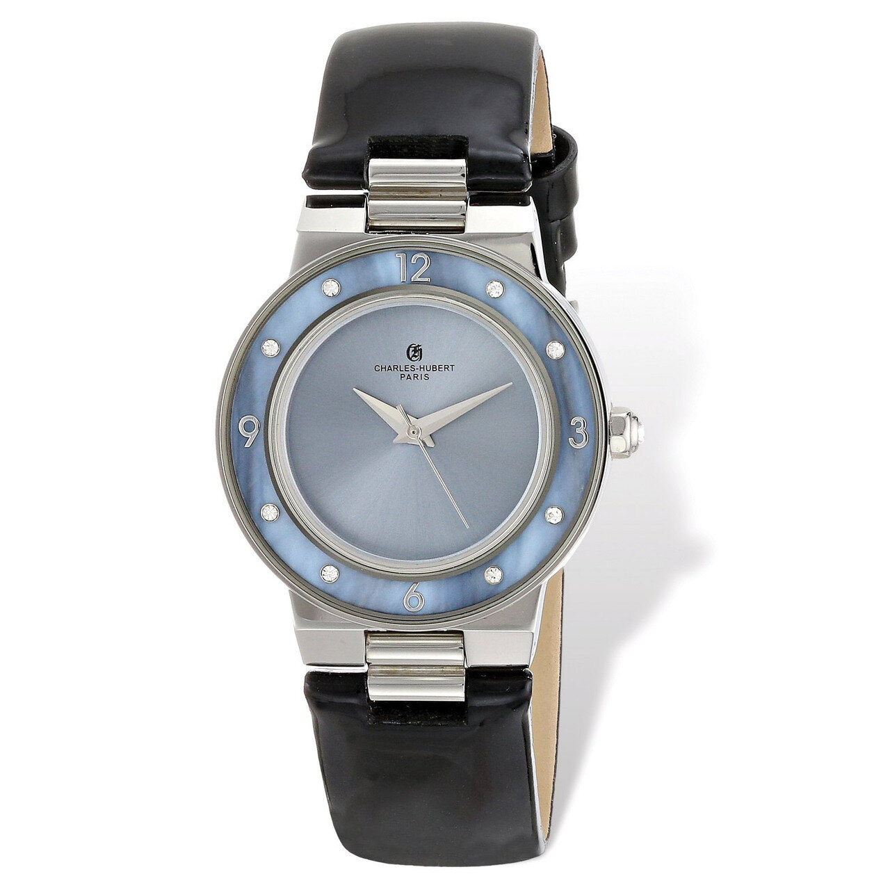 Charles Hubert Stainless Blue Mother of Pearl 32mm Watch Ladies XWA4889, MPN: XWA4889, 848870006551