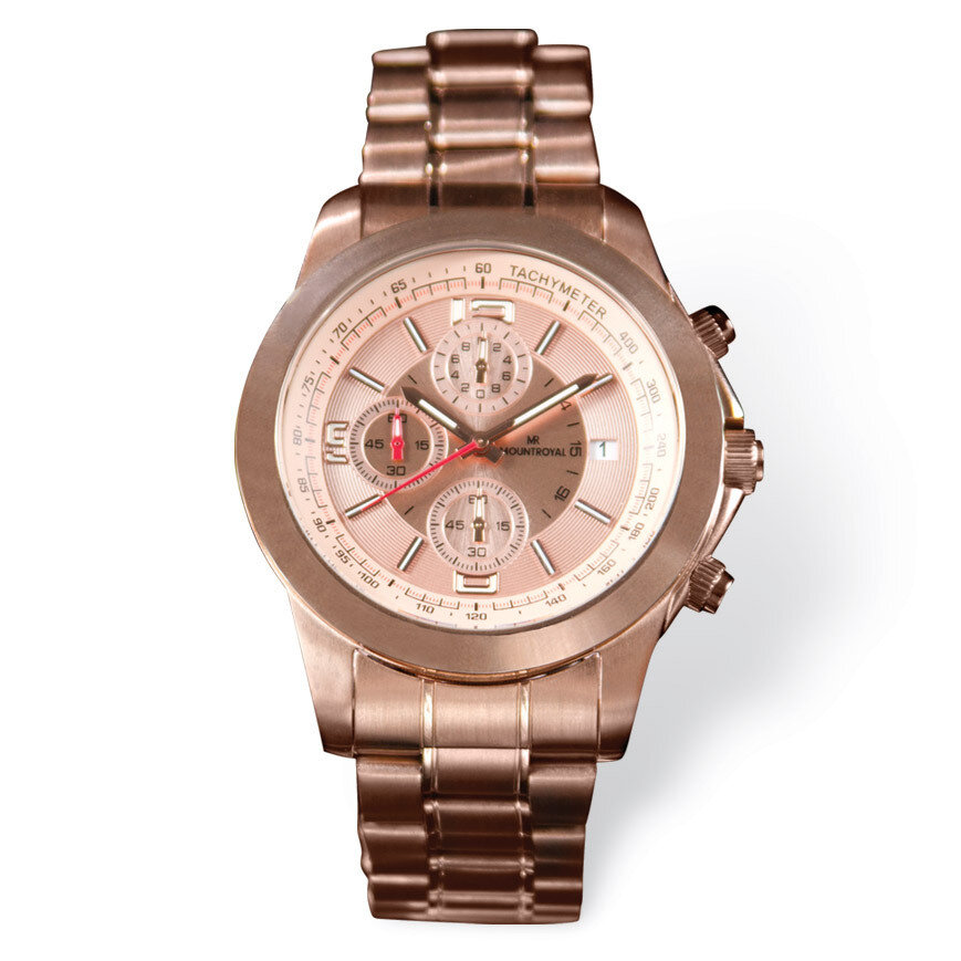 Unisex Mountroyal IP Rose-plated Chronograph Watch XWA5055, MPN: XWA5055, 886774378855
