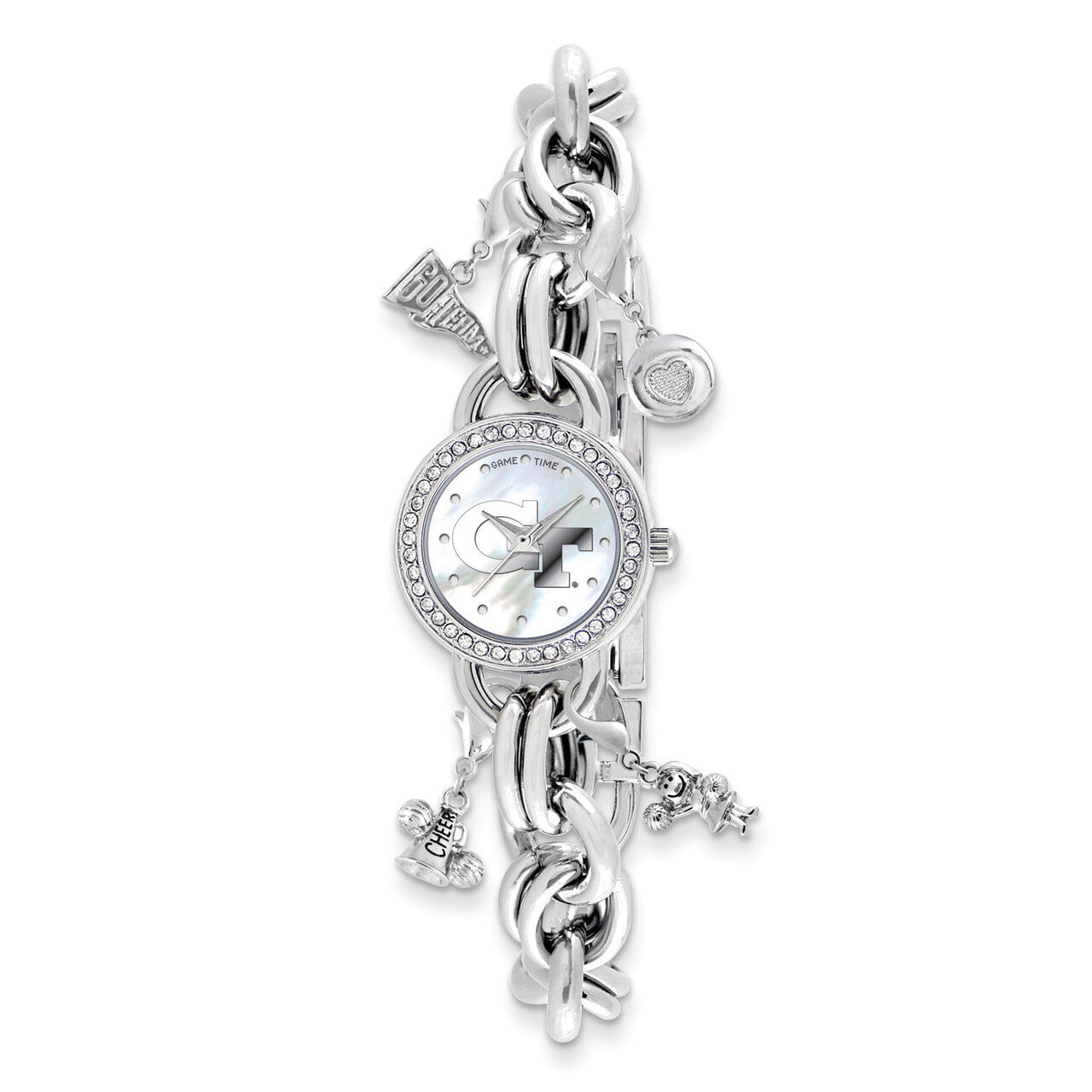 Georgia Tech University Charm Watch Ladies XWL785, MPN: XWL785, 846043105704