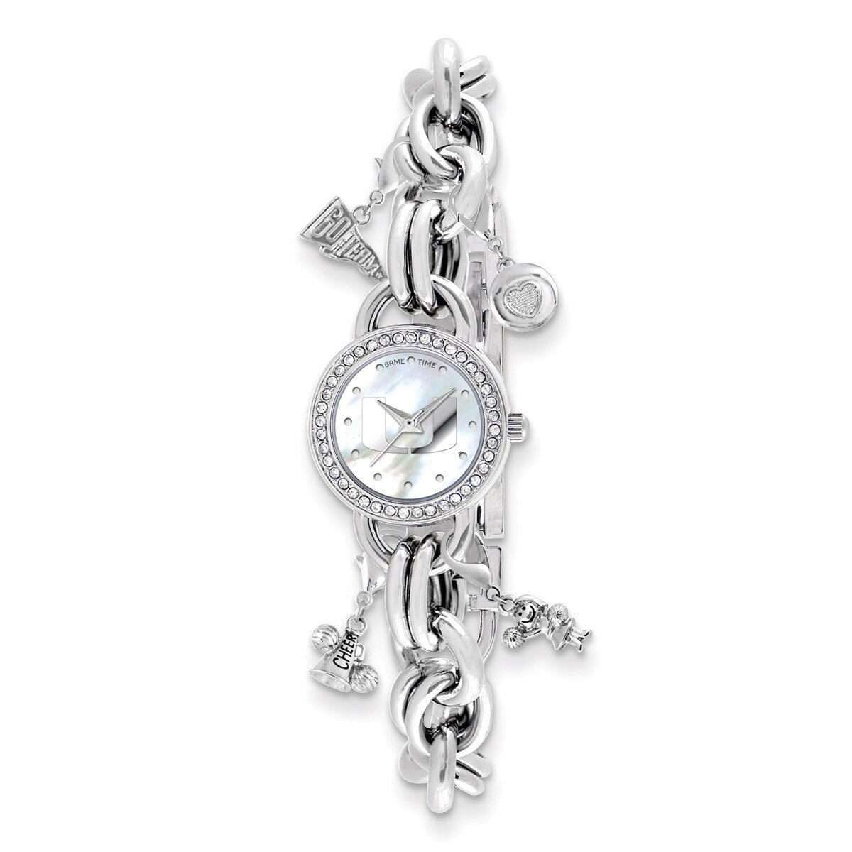 University of Miami Charm Watch Ladies XWL794, MPN: XWL794, 846043105841