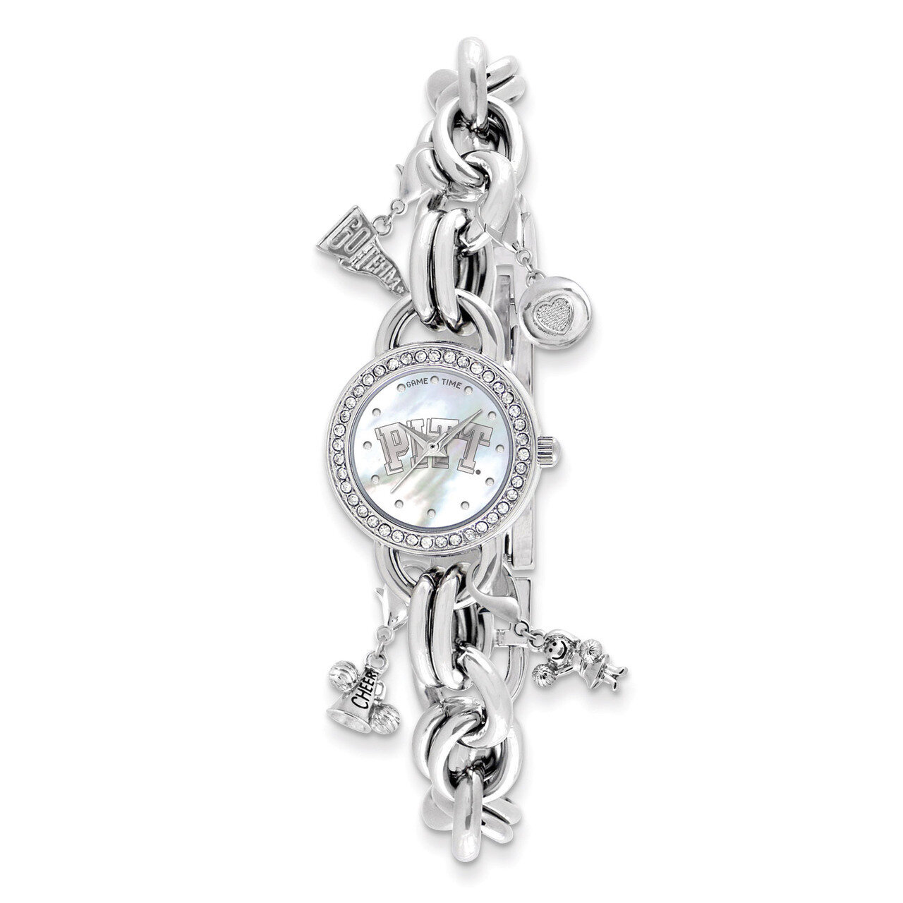 University of Pittsburgh Charm Watch Ladies XWL806, MPN: XWL806, 846043106060