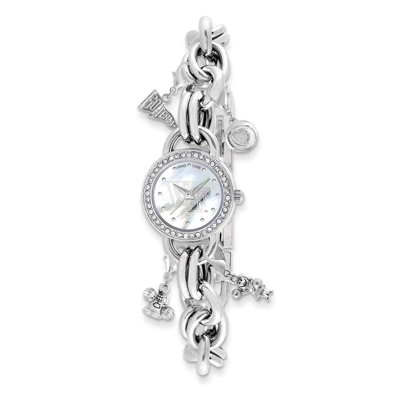 Wake Forest University Charm Watch Ladies XWL818, MPN: XWL818, 846043106244