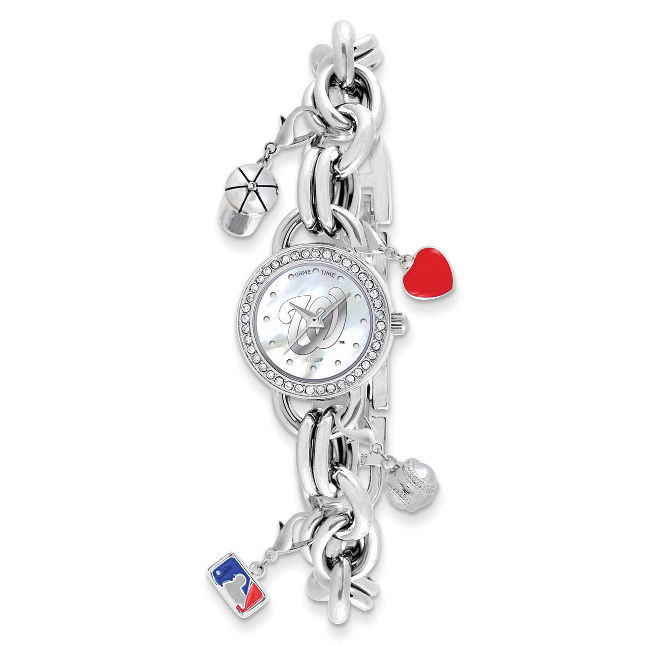 Washington Nationals Charm Watch Ladies XWL850, MPN: XWL850, 846043104547