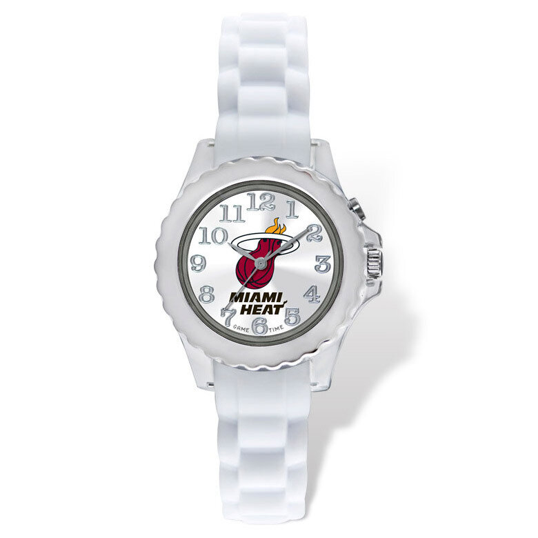 Miami Heat Flash White Watch Strap Youth XWM2366, MPN: XWM2366, 846043154009