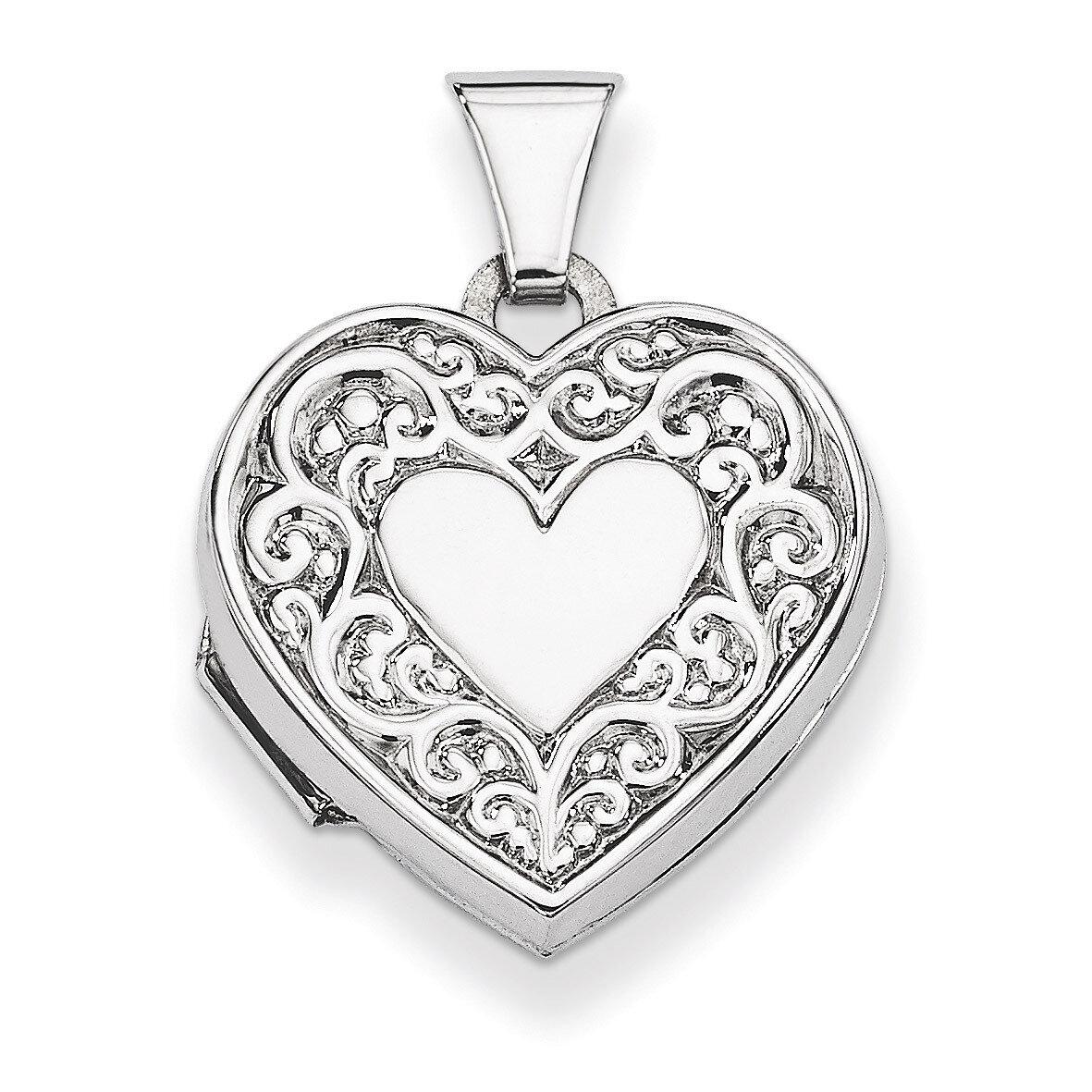 Heart Locket Sterling Silver QLS31