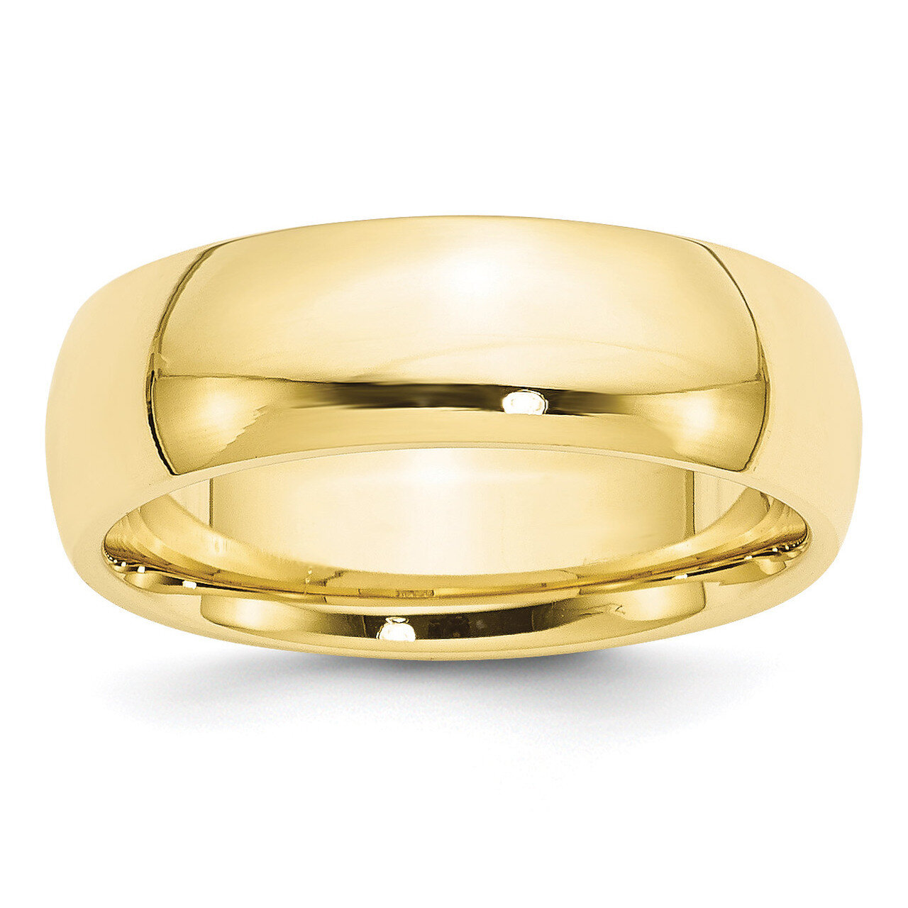 7mm Standard Comfort Fit Band 10k Yellow Gold Engravable 1CF070-11.5, MPN: 1CF070-11.5, 886774442198