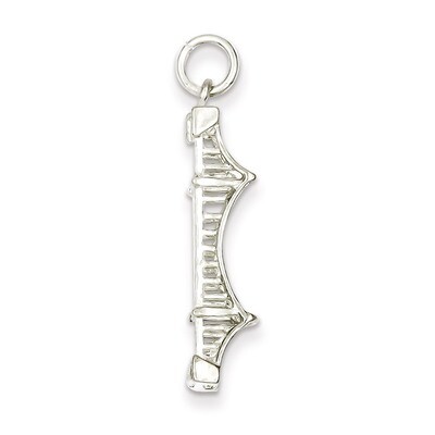 Golden Gate Bridge Charm Sterling Silver QC999, MPN: QC999, 883957918273