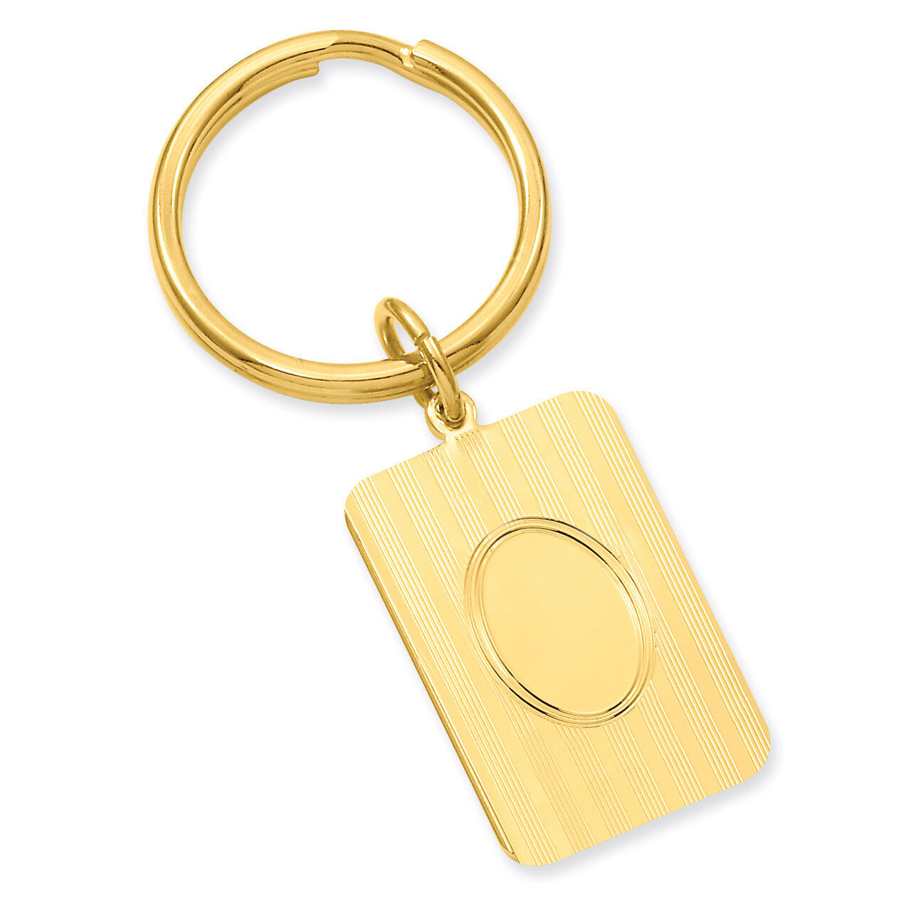 Kelly Waters Horizontal Lines Key Ring Gold-plated GL8705, MPN: GL8705, 196904086506