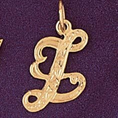 Initial Z Pendant Necklace Charm Bracelet in Yellow, White or Rose Gold 9565z