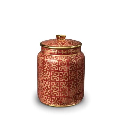 L&#39;Objet Fortuny Ashanti Red Small Canister, MPN: LPF72, 816279012145