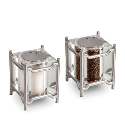 L&#39;Objet Platinum Salt and Pepper Shaker Han Spice Jewels, MPN: SP3800,