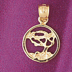 Dazzlers Jewelry Tree Pendant Necklace Charm Bracelet in Yellow, White or Rose Gold 6832, MPN: DZ-6…