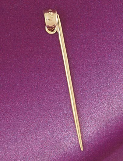 Dazzlers Jewelry Pin Pendant Necklace Charm Bracelet in Yellow, White or Rose Gold 6939, MPN: DZ-69…