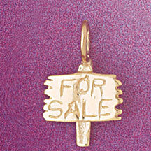 Dazzlers Jewelry House Pendant Necklace Charm Bracelet in Yellow, White or Rose Gold 6986, MPN: DZ-…