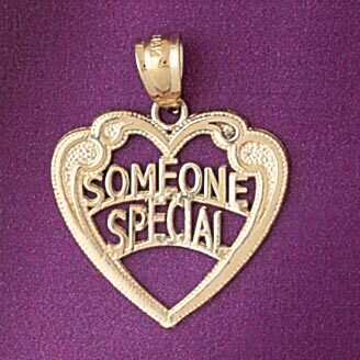 Dazzlers Jewelry Heart Pendant Necklace Charm Bracelet in Yellow, White or Rose Gold 7177, MPN: DZ-…