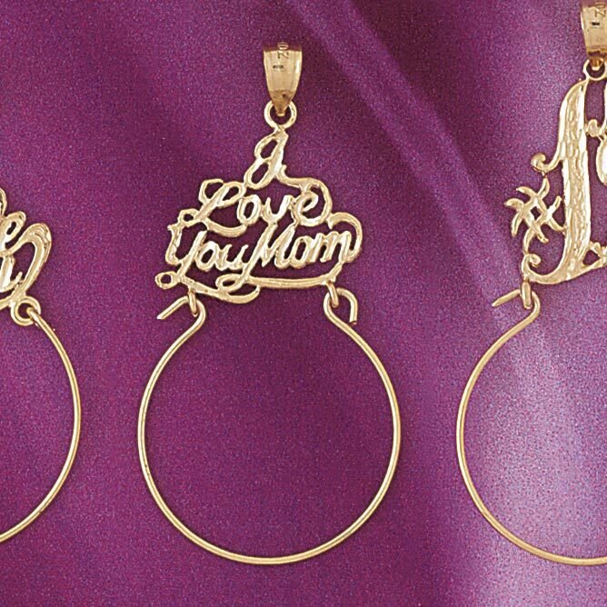 Dazzlers Jewelry Holder Pendant Necklace Charm Bracelet in Yellow, White or Rose Gold 4217, MPN: DZ…