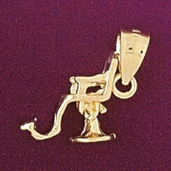 Dazzlers Jewelry Dentist Chair Pendant Necklace Charm Bracelet in Yellow, White or Rose Gold 4755, …