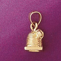 Dazzlers Jewelry Travel Pendant Necklace Charm Bracelet in Yellow, White or Rose Gold 4943, MPN: DZ…