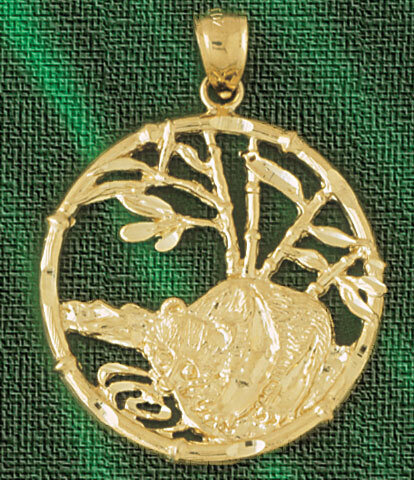 Koala Pendant Necklace Charm Bracelet in Yellow, White or Rose Gold 2251