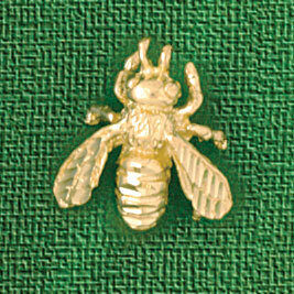 Dazzlers Jewelry Fly Insect Pendant Necklace Charm Bracelet in Yellow, White or Rose Gold 3178, MPN…