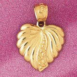 Dazzlers Jewelry Heart Pendant Necklace Charm Bracelet in Yellow, White or Rose Gold 3966, MPN: DZ-…