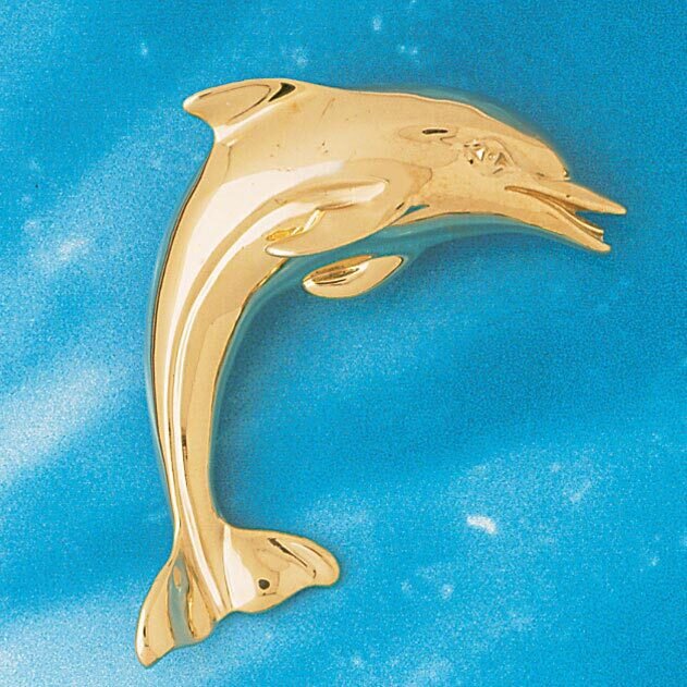 Dolphin Slide Pendant Necklace Charm Bracelet in Yellow, White or Rose Gold 31