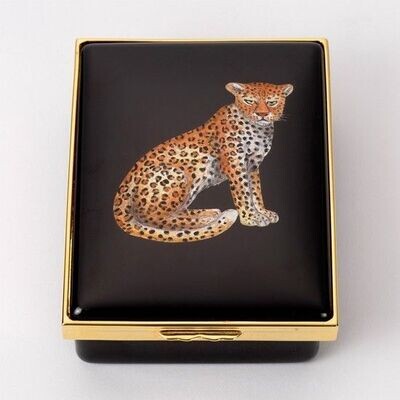 Halcyon Days Leopard Portrait Box ENMWL0211G, MPN: 011/09997, 5060171125457