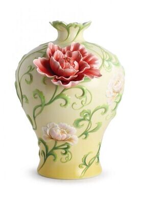 Franz Porcelain An Endless Life Peony Vase FZ02980, MPN: FZ02980,