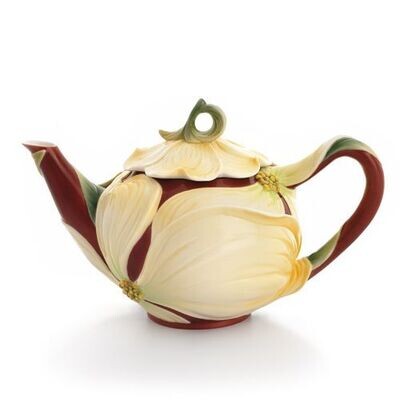 Franz Porcelain Autumn Memories Dogwood Teapot FZ01662, MPN: FZ01662,
