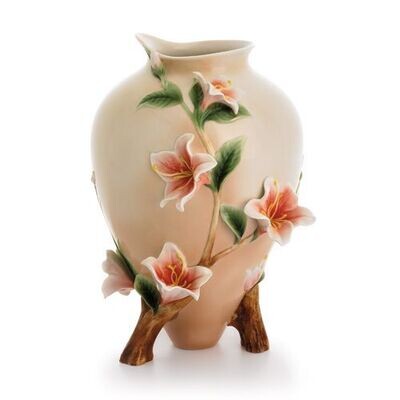 Franz Porcelain Azalea Vase FZ01487, MPN: FZ01487,