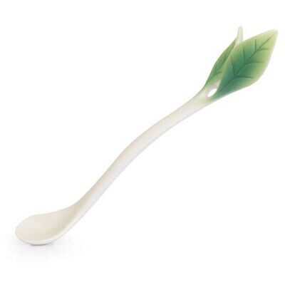 Franz Porcelain Black-Throated Passerine Bird Design Sculptured Porcelain Spoon FZ02748S, MPN: FZ02…