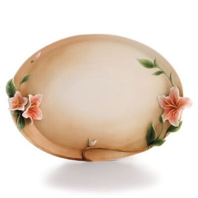 Franz Porcelain Azalea Ornamental Tray FZ01486, MPN: FZ01486, 837009009761