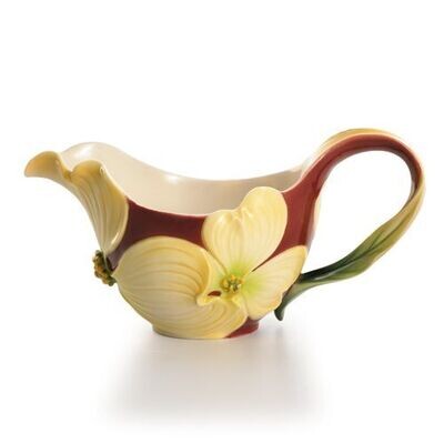 Franz Porcelain Autumn Memories Dogwood Creamer FZ01660, MPN: FZ01660,
