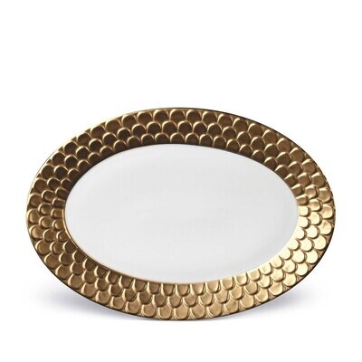 L&#39;Objet Aegean Oval Platter Gold, MPN: AG5950, 878365004809
