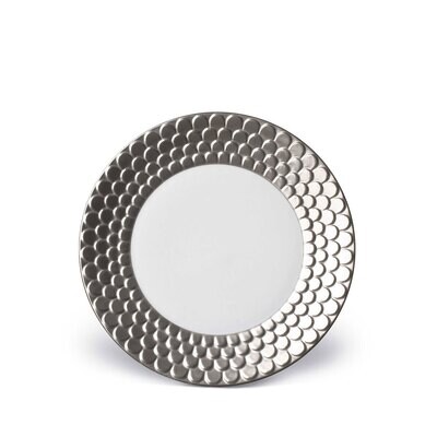 L&#39;Objet Aegean Dessert Plate Platinum, MPN: AG6200, 878365003420