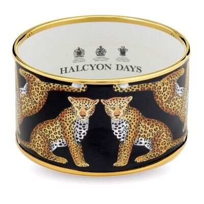 Halcyon Days Magnificent Wildlife Leopard 4Cm Sm Bangle PBMWL0240GS, MPN: 204/PB051, 5060171124245