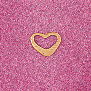 Floating Heart Pendant Necklace Charm Bracelet in Yellow, White or Rose Gold 4011