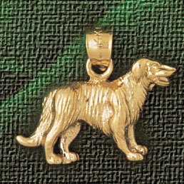 Dazzlers Jewelry Bull Mastif Dog Pendant Necklace Charm Bracelet in Yellow, White or Rose Gold 2131…