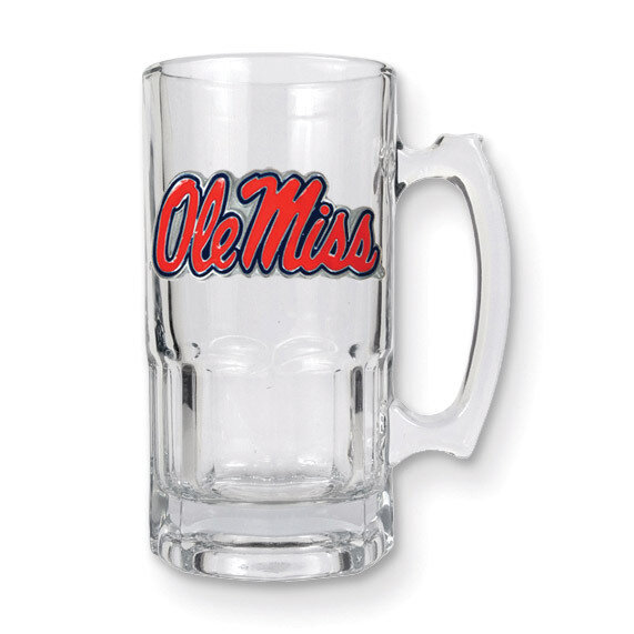 University of Mississippi 1-liter Glass Macho Tankard GC3500, MPN: GC3500, 89006671506