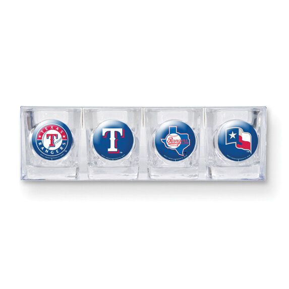 Rangers 4-piece Shot Glass Set GC3568, MPN: GC3568, 89006538922