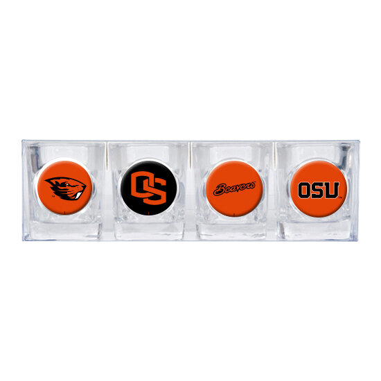 Oregon State 4-piece Shot Glass Set GC3595, MPN: GC3595, 89006495218
